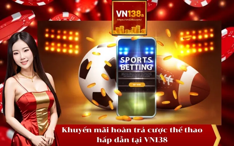 Khuyến mãi hoàn trả cược thể thao hấp dẫn tại VN138